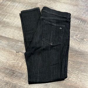 Rag & Bone high rise ankle skinny Jean